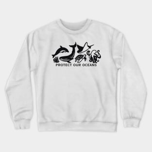 Protect our Ocean and Marine Wildlife Crewneck Sweatshirt